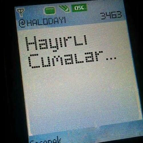 Halodayı HAYIRLI CUMALAR