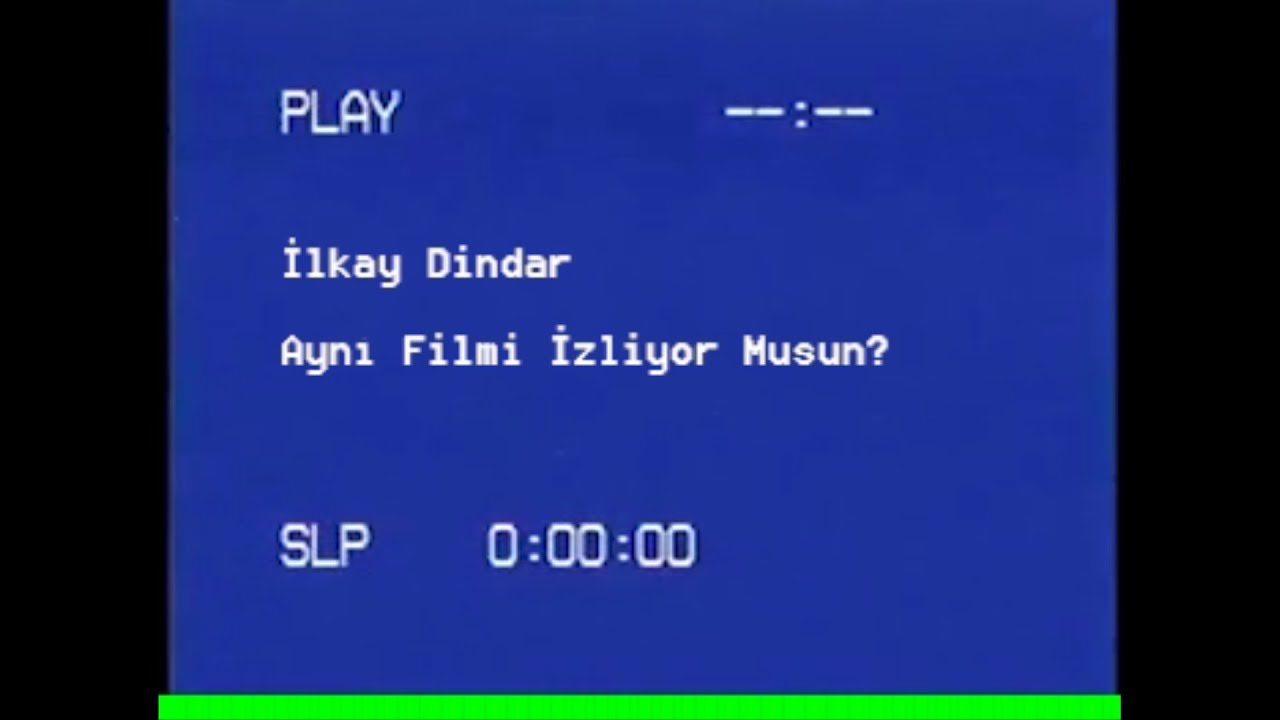 İlkay Dindar Aynı Filmi İzliyor Musun